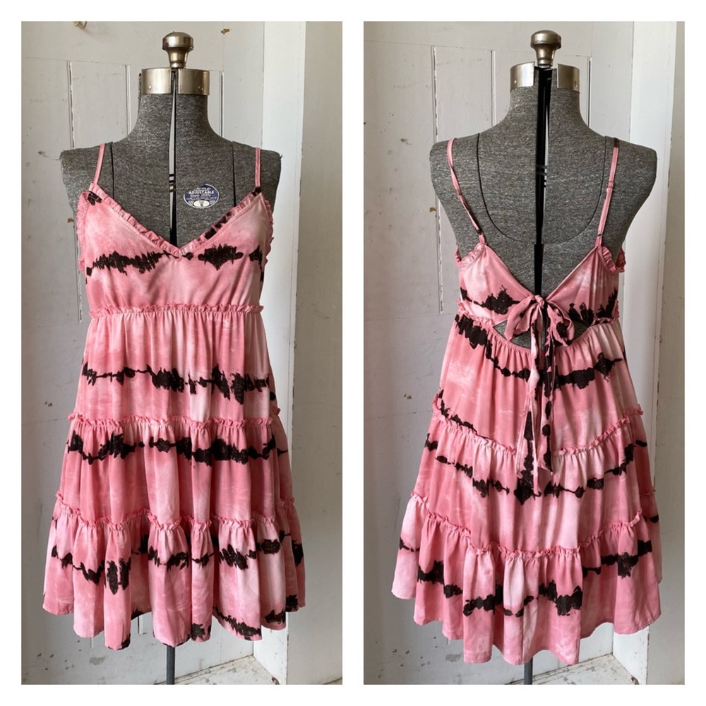 Entro Boho Tiered Baby Doll Sun Dress